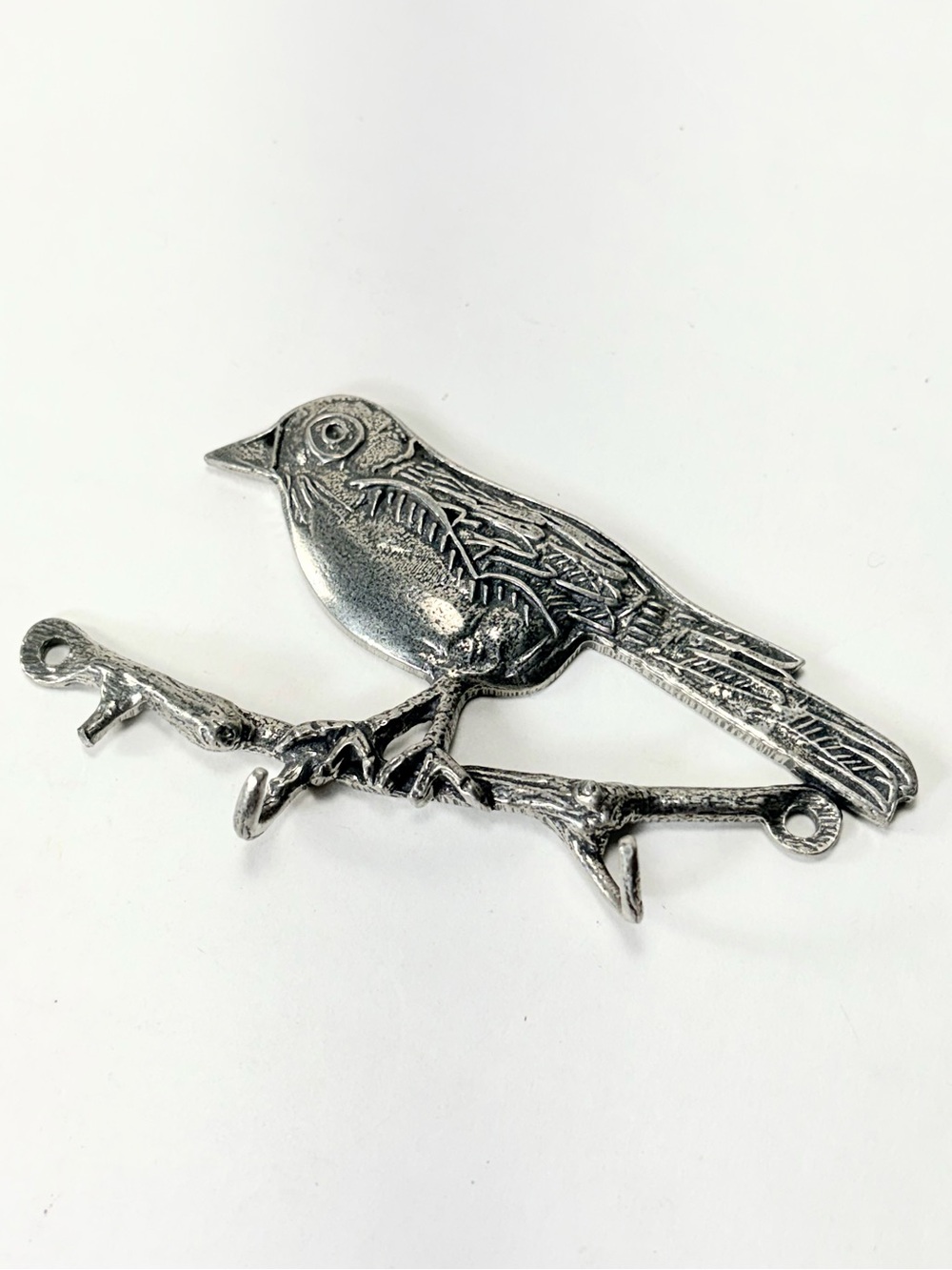 Tin Woodsman Robin Bird Pewter
Metal Wall Mounted Key Jewelry Rack/Hooks